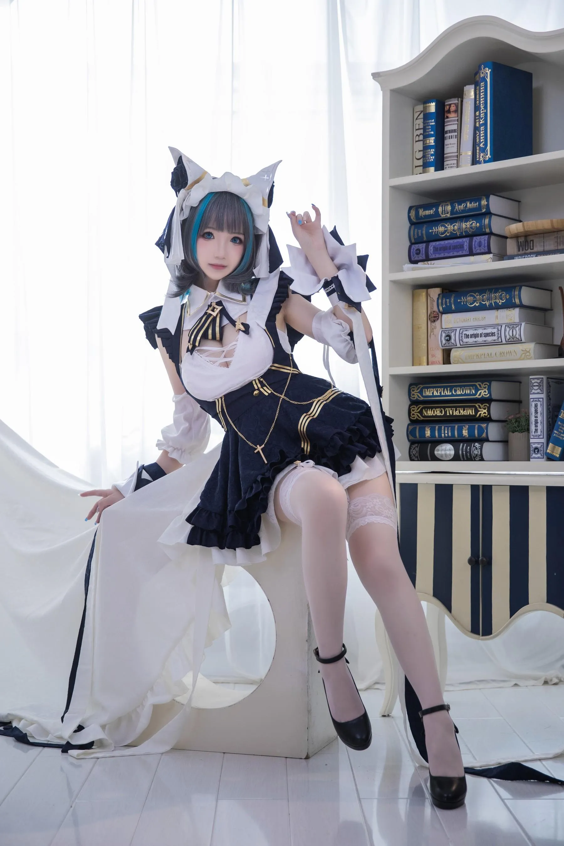 雪晴Astra – NO.33 Azure Lane 柴郡 [19P]插图6